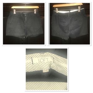 Black loft shorts
